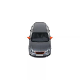 Seat Leon Cupra Performance Pack Monsoon Grey X7R 2018 OttO mobile 1:18 Resinemodell (Türen, Motorhaube... nicht zu öffnen!)